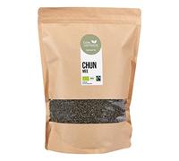 FRUTEG Bio China Green Tea Chun Mee 1000 g | Thé vert de perdant biologique | Bio de thé vert de la province du Sud de Chine de Hunan à Fairtrade Standard | Thé vert Bio Beaucoup de 1 kg