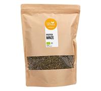 FRUTEG Bio Peppermint Tea 1 kg | Tison en herbes en vrac menthe poivrée | Lots à la menthe séchée fraîche | Rafraîchissant et apaisant | de l'agriculture biologique certifiée | 1000 g