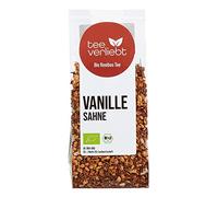 FRUTEG Crème à vanille de thé bio Rooibos Loose 100 g | Loser rouge Bush Tea | Arrondi par noble vanille | De l'agriculture biologique certifiée | 100g