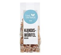 FRUTEG Cube Candy Brown grossier | 5x 250g brun kluntjes - dans le sac de feuille | CANDI CUBE AVEC DÉLICIOUS CARAMEL NOTE - Candi Brown Classic Brown Sugar | Kluntje Kandis Sugar Brown 5x 250 g