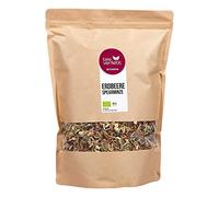 FRUTEG Thé aux fruits Organic Fraise Spearminze 1000 g | Thé de fruits en vrac | Thé de menthe poivrée avec fraise - rafraîchissant et fruité en même temps | Thé aux fruits Bio Bio Lots 1 kg