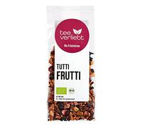 FRUTEG Thé de fruits perdant Tutti I Frutti 100 g | Thé de fruits en vrac | Composition savoureuse du mélange de thé avec des baies sauvages et une saveur d'abricot | Thé fruitier lâche 100g