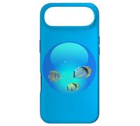Frutiger Aero Aesthetic Tech Orb Poissons Coque pour iPhone Air