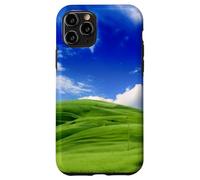 Frutiger Aero Meadow Aesthetic y2k 2000s Ironic Nostalgic Coque pour iPhone 11 Pro
