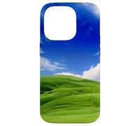 Frutiger Aero Meadow Aesthetic y2k 2000s Ironic Nostalgic Coque pour iPhone 14 Pro