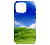 Frutiger Aero Meadow Aesthetic y2k 2000s Ironic Nostalgic Coque pour iPhone 16 Pro
