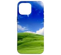 Frutiger Aero Meadow Aesthetic y2k 2000s Ironic Nostalgic Coque pour iPhone 16 Pro Max