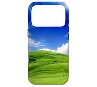 Frutiger Aero Meadow Aesthetic y2k 2000s Ironic Nostalgic Coque pour iPhone 17 Pro