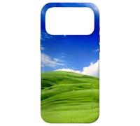 Frutiger Aero Meadow Aesthetic y2k 2000s Ironic Nostalgic Coque pour iPhone 17 Pro Max