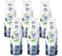 FruttaMax Blueberry Light sirop 500ml, concentré, 6 pièces, kit boisson