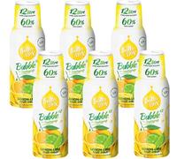 FruttaMax sirop de citron-citron vert 500ml, concentré, 6 pièces, kit boisson