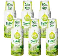 FruttaMax sirop de citron vert et menthe sans 500ml, concentré, 6 pièces, kit boisson