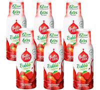 FruttaMax sirop de fraise 500ml, concentré, 6 pièces, kit boisson