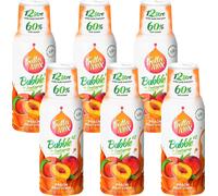 FruttaMax sirop de pêche 500ml, concentré, 6 pièces, kit boisson