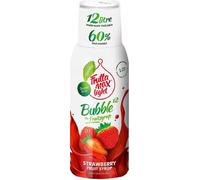 FruttaMax sirop fraise léger 500ml sans sucre avec stévia 60 pour cent jus