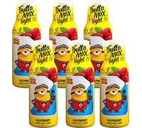 FruttaMax sirop MINIONS FRAMBOISE LIGHT 500 ml, Concentré, 6 pièces, Boisson Set