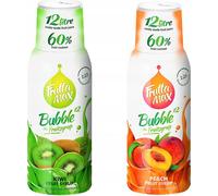 Fruttamax Sirops de pêche au kiwi, 500 ml, 2 pièces