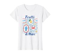 Frutti Di Mare Voyage côtier Italien Fruits de mer T-Shirt
