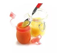 Mastrad - Frutti Pot - Mini Gourde Rechargeable Et Réutilisable - Pour Transportez Les Purées, Compotes et Yaourts - Petits et Grands - Hermétique - 130ML - Sans BPA - Rouge