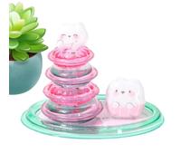 Fruusv Autocollants Mignons | Mignons Animaux Empilables Décoratifs | Déco Autocollante pour Bouteilles et Scrapbooking - Cahier Gourde Skateboard PC Tablette Garçons Et Filles