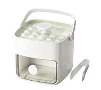 Fruusv Bac à glaçons | Double couche réutilisable avec couvercle pressable,Petit Seau À Blocs De Glace,pour Whisky Bourbon Rafraîchir Cocktails Café Vin Camping-Car Maison Restaurant