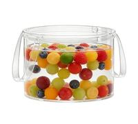 Fruusv Bac de trempage pour linge,Sac de trempage pour linge portable - Bac de lavage pliant transparent | pour le camping, les voyages, les légumes, fruits, boissons, snacks, les vêtements, le bain