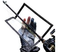 Fruusv Bait Bags for Fishing - Clear PVC Organizer, Fishing Tackle Holder for Saltwater, Freshwater, River, Pond, Beach, Shore, Boat, Sports Outdoors, Waterproof, Durable Storage