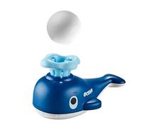 Fruusv Breathing Exerciser Toy, Cute Whale Blow Balls Game, Fine Motor Skills Toy, Ball Blowing Toys for Kids, Perfect for Lung Capacity and Breath Training for Children, Blue and Pink