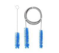 Fruusv Brosse de Nettoyage canalisations | Flexible Long Doux Pliable | Outils Serpent débouchage drains - Salle De Bain Douche Et Lavabo Toilettes Trop-Plein Bouteille À Eau Gobelet À Bec Paille