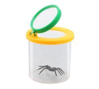 Fruusv Cage d'observation d'insectes | Boîte d'observation d'insectes avec loupe - Loupe avec miroir ingénieux pour voir les insectes d'en haut et d'en bas