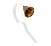 Fruusv Dog Door Bell, Brass Go Outside Training Bell, Vintage Loud Pet Toy, Puppies, Medium and Large Dogs for Indoor Outdoor Housetraining in Home Or Bedroom, 7.09x1.57x1.18 inches