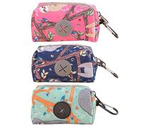 Fruusv Dog Poop Pickup Bags Holder, Pet Waste Bag Storage Carrier, Stylish & Portable Dispenser, Hands- Clip Design, Durable & Lightweigh, for Walks, Travel & Outdoor Use