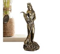 Fruusv Goddess of Fortune Sculpture, Resin Miniature Greek Luck Lady Statue, Good Fortune Sculpture, Exquisite Home Interior Ornament for Families, Lovers, Prosperity Gift