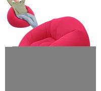 Fruusv Inflatable Lounge Sofa, Portable Folding Air Couch, Quick Inflate Design, Lightweight and Compact Excellent for Camping, Pool, Travel, Patio, Game Room, Glamping, 40.55x40.55x23.62 inches