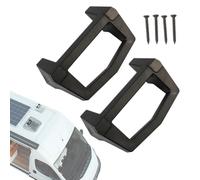 Fruusv Lot de 2 poignées de porte de véhicule récréatif de rechange, poignées d'entrée avec construction robuste, accessoire de camping-car, ensemble de poignées de porte avec installation facile