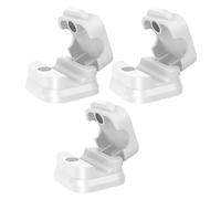 Fruusv Organisateur De Câbles Magnétique | 3 Pièces Attaches Magnétiques Adhésives Pour Cordons - Organisateur de Câbles,Pour Chevet Dortoir Bureau Chambre Hôtel Table De Nuit Appartement