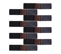 Fruusv Patins de Meubles en Feutre - 8 Pièces Glissières Silencieuses Anti-Dérapant Découpables pour Pieds de Tabouret - Protecteur De Sol pour Meubles - pour Parquet Carrelage Bureau Appartement