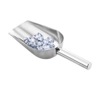 Fruusv Pelle à glace, pelle à glace pour machine à glace - Pelle à glaçons en acier inoxydable | Pelle à glaçons multifonction - Outil alimentaire - Pelle à bonbons pour bar, fête, mariage
