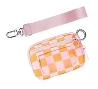 Fruusv Petit portefeuille pour femme, porte-cartes de crédit, portefeuille pour femme, poche pour pièces de monnaie, portefeuille avec fenêtre d'identité, portefeuille imperméable pour femme,
