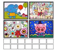 Fruusv Porte-documents magnétique - Cadres magnétiques pour tableau blanc - Porte-documents A4 pour quotidiens, instructions de sécurité, annonces, horaires de classe, responsables de bureau
