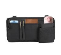 Fruusv Sac pour fauteuil roulant | Organiseur de rangement avec porte-gobelet - Sac d'accoudoir de fauteuil roulant, pour téléphone, sac à main, voyage, extérieur