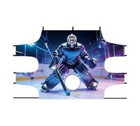 Fruusv Street Hockey Target Tarp - Ice-Goal Practice Gear Net, Training Accuracy Sheet, Portable Sports Rebound Mat, Outdoor Game Accessory, Skill Drill for Kids Teens Adults Training