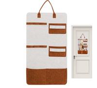 Fruusv Support de jouet pour chat, sac de rangement mural pour jouets pour chatons, organisation de fournitures pour animaux de compagnie, construction robuste, plusieurs poches de montage suspendues