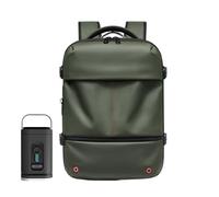 Fruusv Vacuum Backpack, Travel Suitcase, Expandable 48L Capacity, Waterproof Laptop Compartment, Business Travel Gear for Trip, Ranch, Overnight, Adventure, Urgency Use, 16.5×11.8×7.9 inches