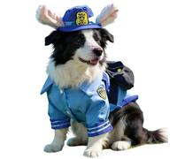 Fruusv Vêtement pour Chat | Costume pour Chien Thème Officier Lapin - Habillement Déguisement Chien Jeu De Rôle - pour Maîtres Et Amis des Animaux Fête Anniversaire Halloween Noël Carnaval Voyage