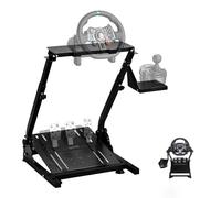 Fruyyzl Support Volant g29 PS5 g920, Support de Volant réglable et pliable Logitech g923 G25 G27, Support Volant thrustmaster T80 T150 TX F430 (pédale de roue non incluse)