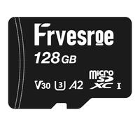 Frvesroe Carte microSDXC Haute Endurance 128 Go V30 U3 A2 - Carte Mémoire 4K pour Dashcam - Carte microSD, Accessoire pour Dash Cam Frvesroe
