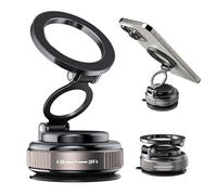 Frvxil Support de téléphone magnétique pour voiture MagSafe : 28+LBS Support de téléphone portable à ventouse forte pour homme/femme - Rotation à 360° réglable pour iPhone 12-16 Pro Max Plus