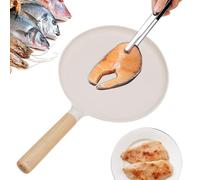 Fry Pan,9,5 pouces - Oven-safe Frying Pan Lightweight Heavy-Duty | Nonstick Skillet Griddle Stock Pot Fryer | Oven-Safe Lightweight Heavy-Duty Cookware For Camping Stove Electric Stove