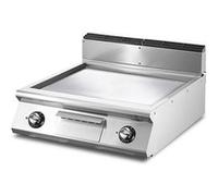 Fry top électrique, top, plaque lisse chromée Virtus VS7080FTEVCRT 1 G